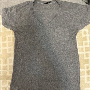 Vintage Truly Madly Deeply grey scoop neck tshirt